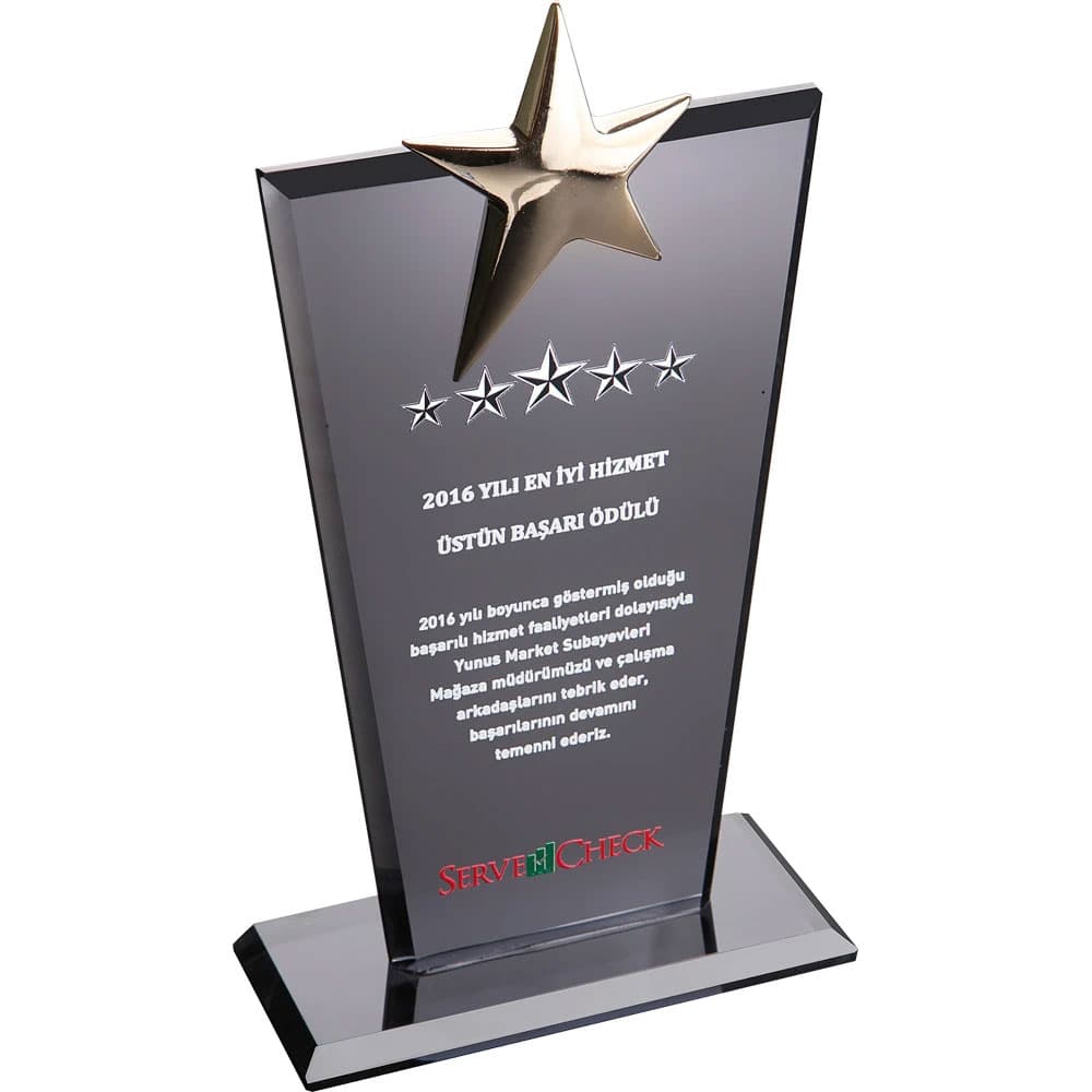 Kristal Plaket görsel 1