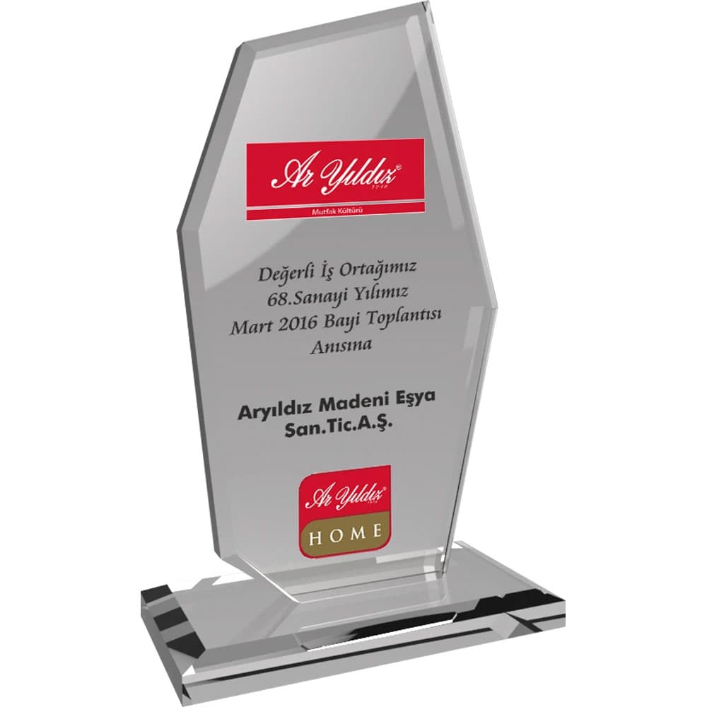 Kristal Plaket görsel 1
