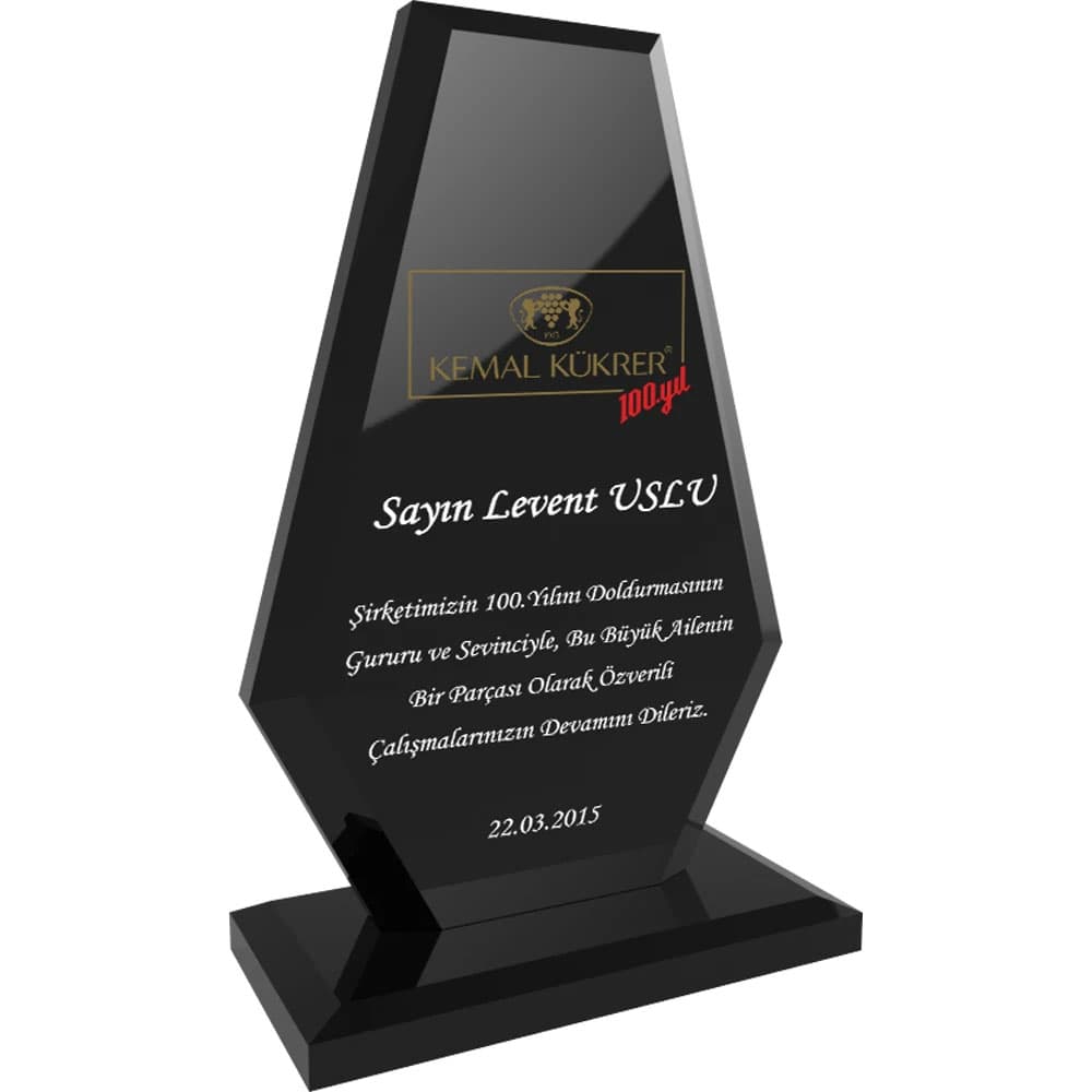Kristal Plaket görsel 1