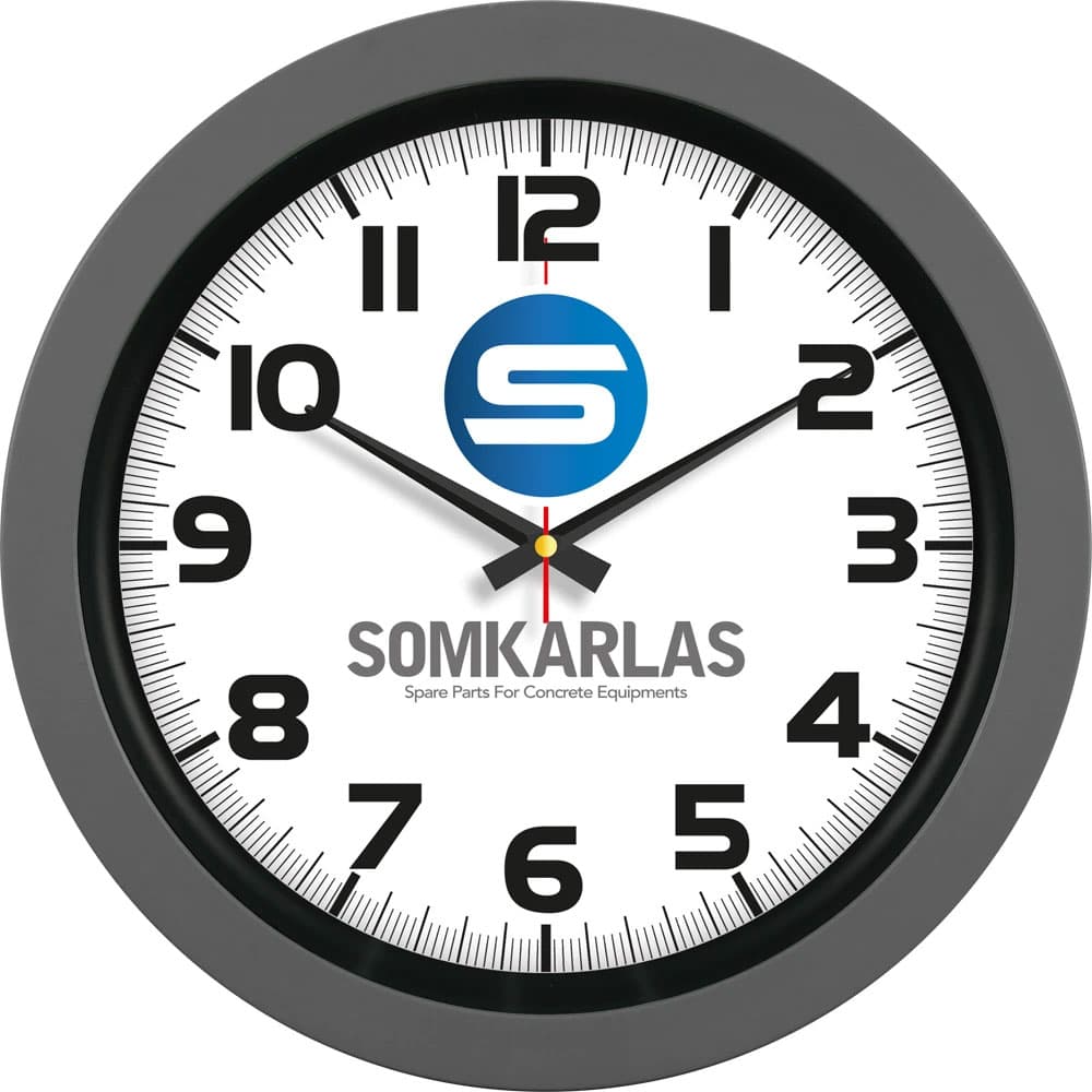 Plastik Duvar Saati görsel 1